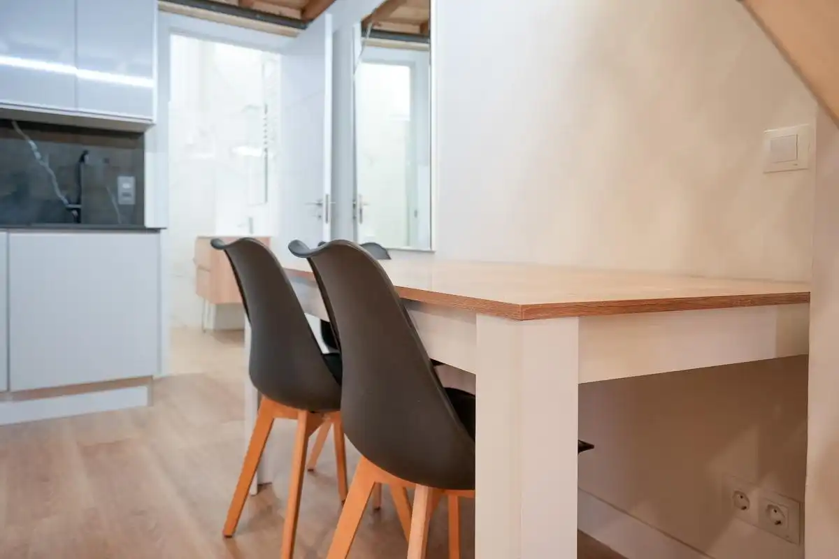 Menjador de Loft en venda en Madrid amb Aire condicionat, Calefacció i Moblat