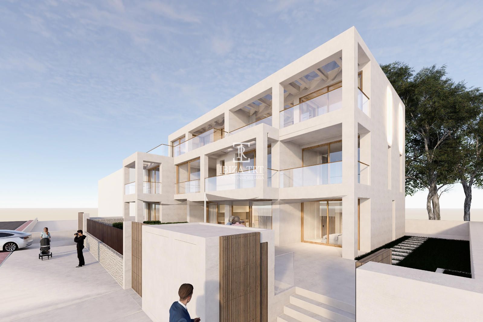 Exterior view of Attic for sale in Sant Antoni de Portmany  with Air Conditioner, Heating and Terrace