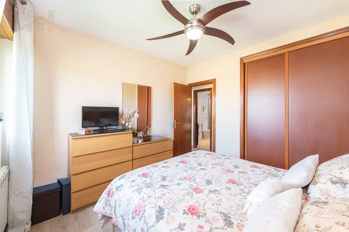 Bedroom of Flat for sale in Madrid  with Terrace
