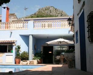 Exterior view of House or chalet for sale in Sagra  with Private garden, Terrace and Swimming Pool