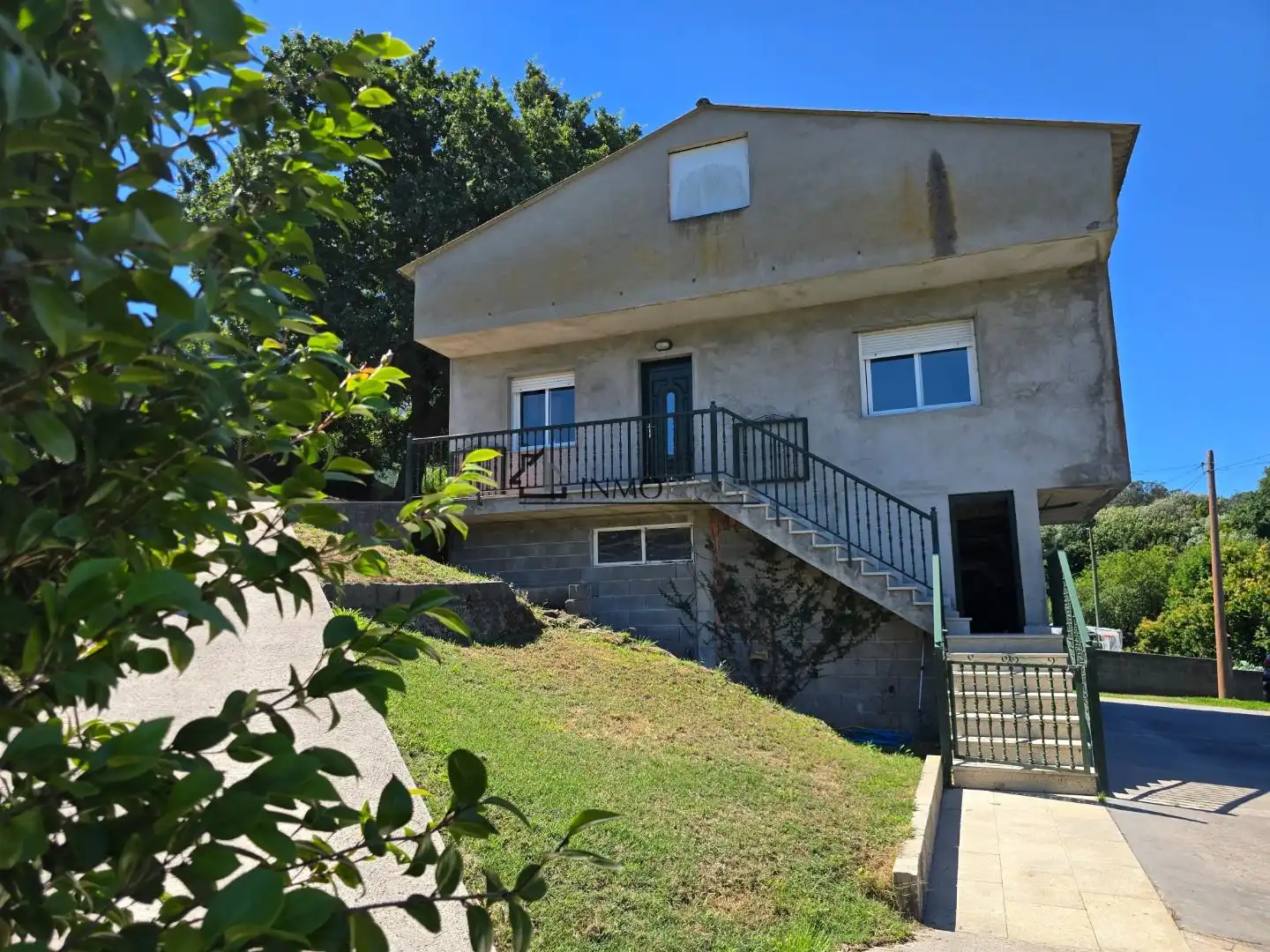 Vista exterior de Casa o chalet en venta en Pontevedra Capital  con Calefacción, Jardín privado y Terraza