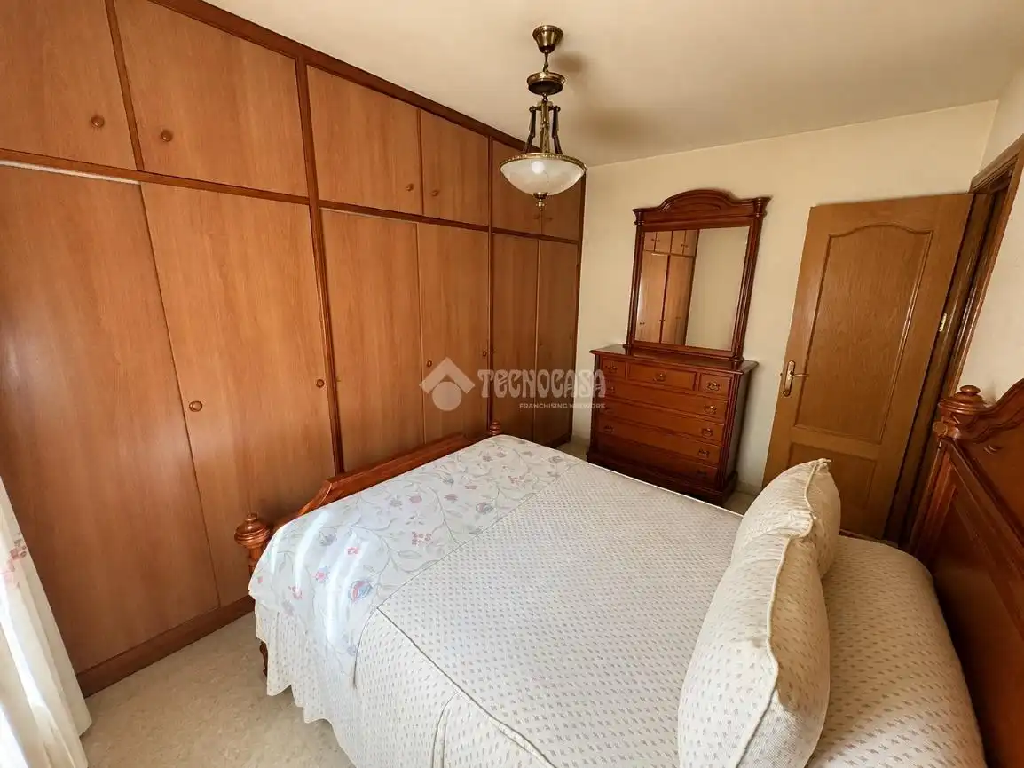 Bedroom of Flat for sale in Málaga  with Air Conditioner, Terrace and Storage room
