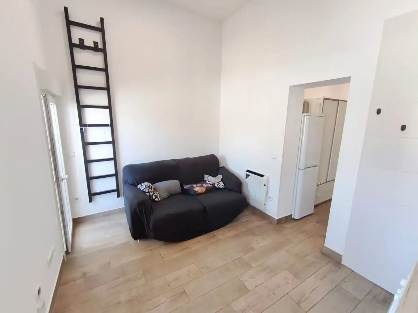 Wohnzimmer von Wohnungen zur Miete in Madrid mit Heizung und Terrasse