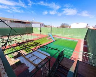 Swimming pool of House or chalet for sale in Quintanar de la Orden  with Parquet flooring and Swimming Pool