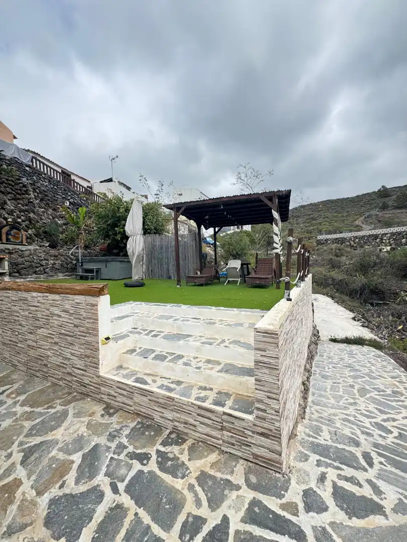 Terraza de Casa o chalet de alquiler en Guía de Isora con Aire acondicionado, Terraza y Amueblado