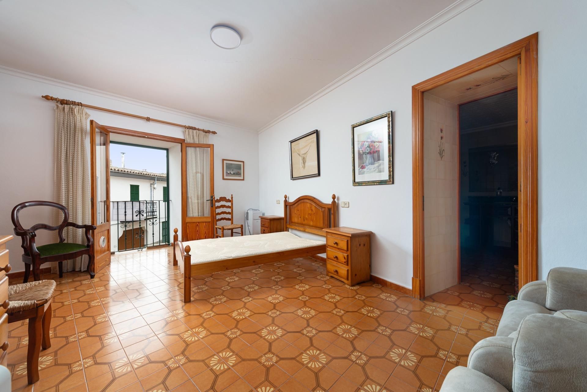 Bedroom of Country homes for sale in Alcúdia  with Air Conditioner, Furnished and Balcony