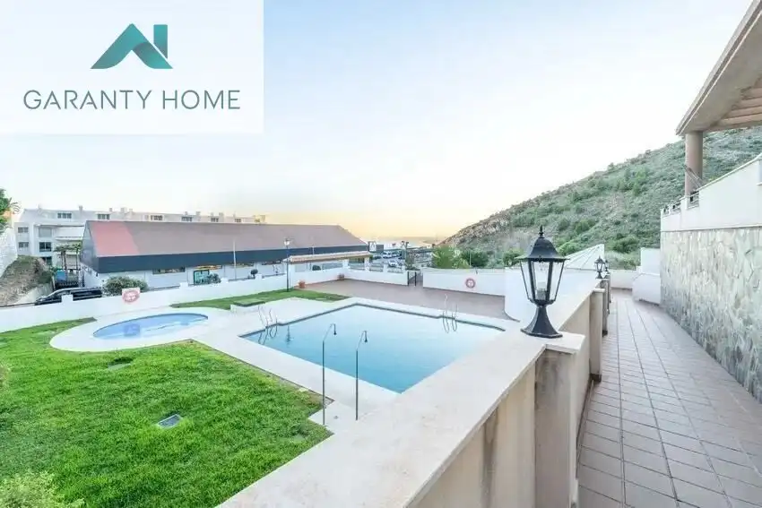 Exterior view of Flat for sale in Benalmádena  with Air Conditioner, Heating and Private garden
