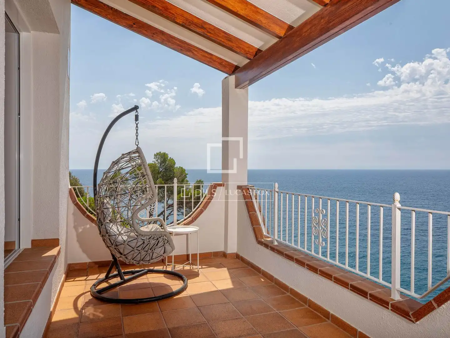 Terrassa de Casa o xalet en venda en Lloret de Mar amb Aire condicionat, Jardí privat i Traster
