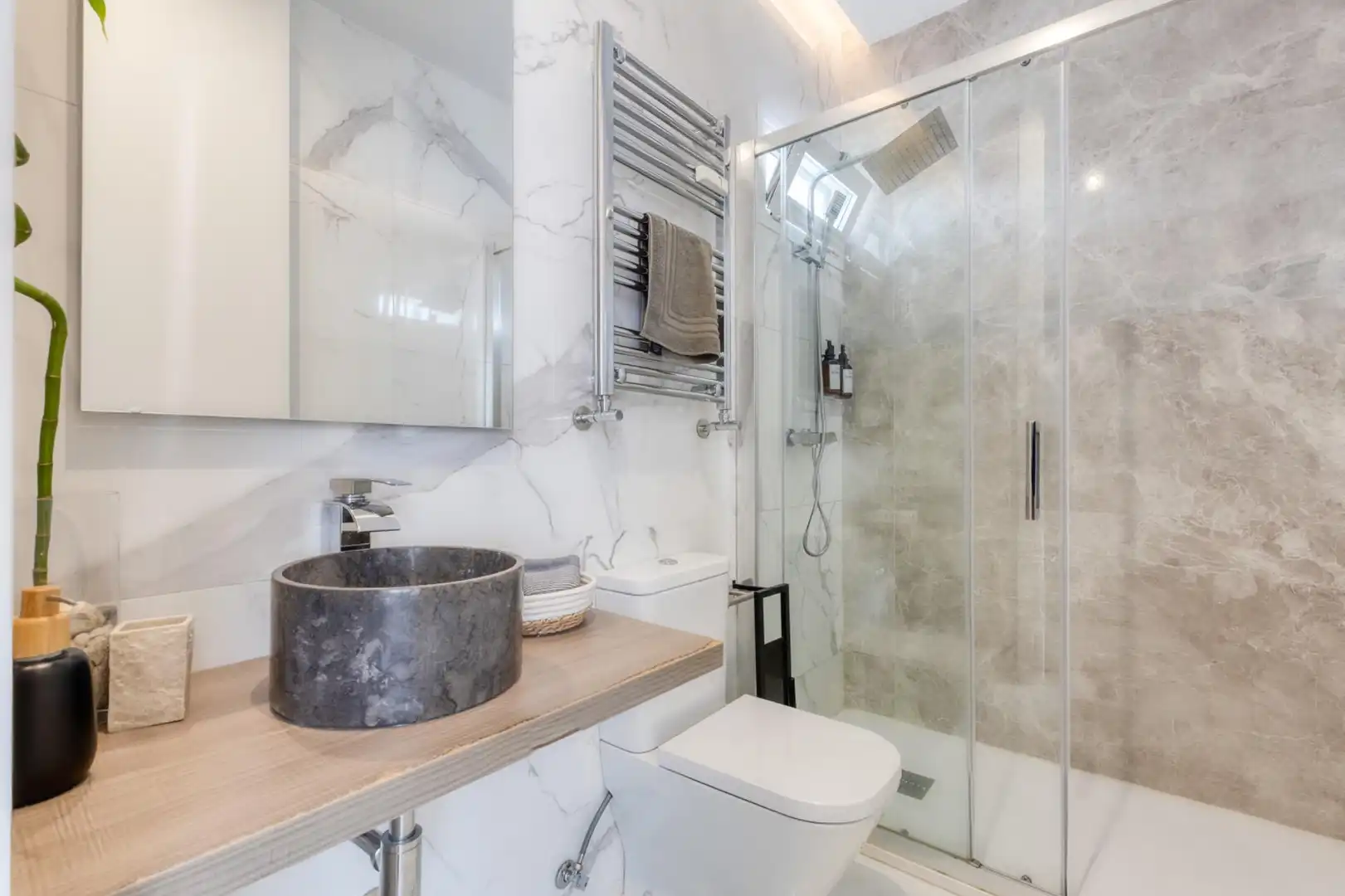 Baño de Ático en venta en Madrid con Aire acondicionado, Calefacción y Terraza