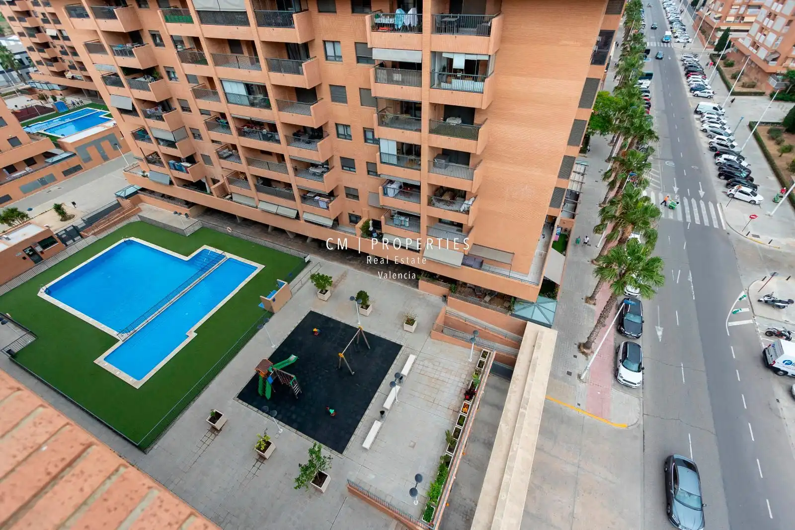 Piscina de Ático de alquiler en Alboraya con Aire acondicionado, Calefacción y Parquet