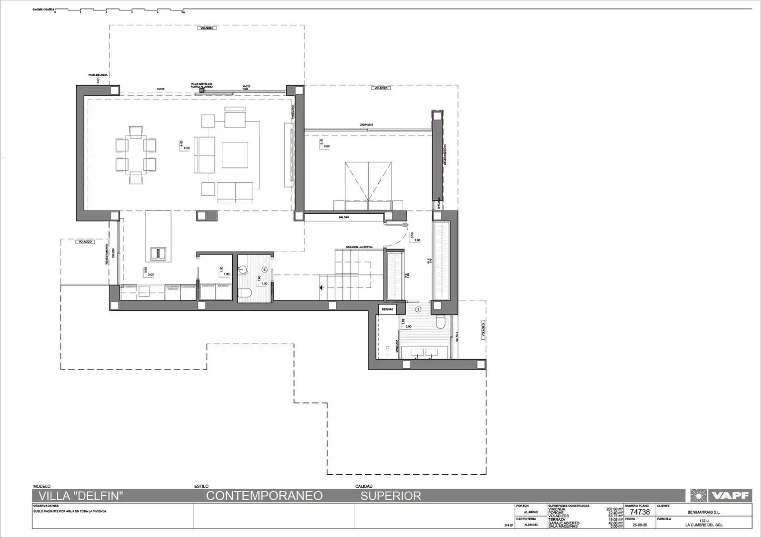 Villa mit Pool zum Verkauf in Urbanizacion Urbanización Cumbre del Sol, imagen 12