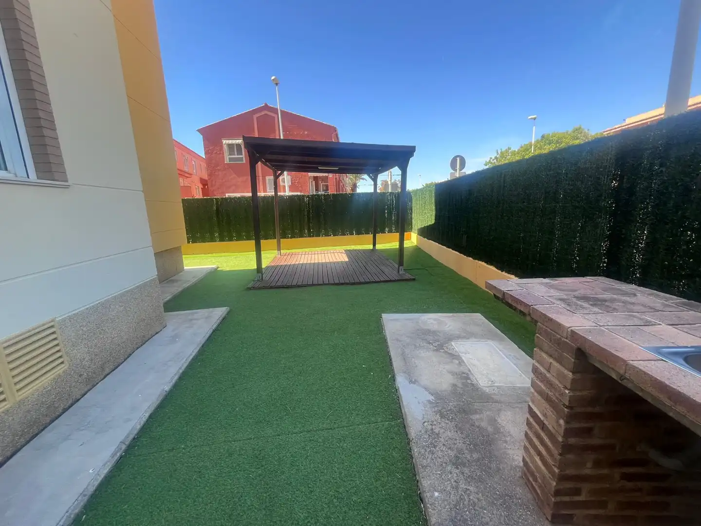 Terrasse von Wohnung zur Miete in Puçol mit Klimaanlage, Heizung und Privatgarten