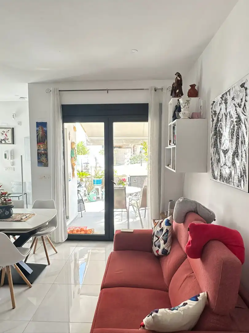Balcony of Detached homes for sale in Bigastro  with Air Conditioner, Private garden and Terrace