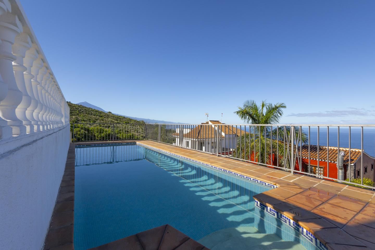 Piscina de Casa o xalet en venda en El Sauzal amb Jardí privat, Terrassa i Piscina