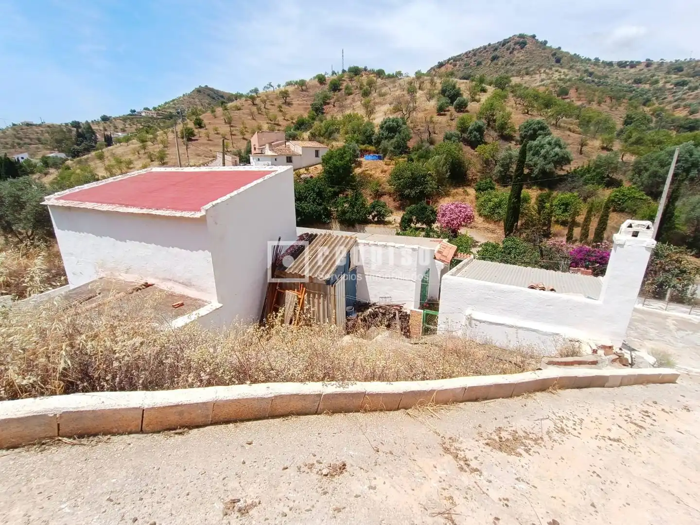 Exterior view of Houses for sale in Almogía  with Terrace, Storage room and Swimming Pool