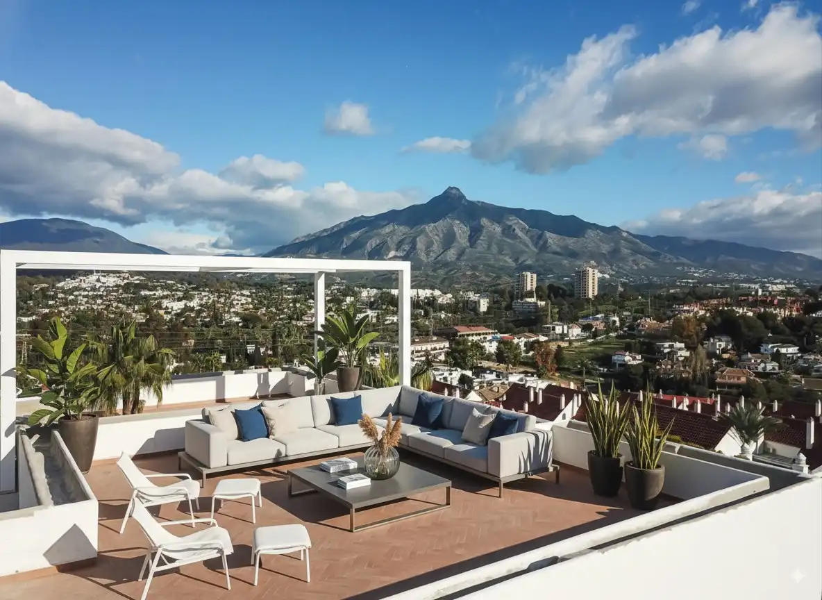 Apartament amb piscina en venda a Nueva Andalucía