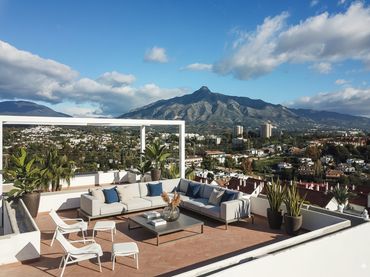 Apartamento con piscina en venta en Nueva Andalucía