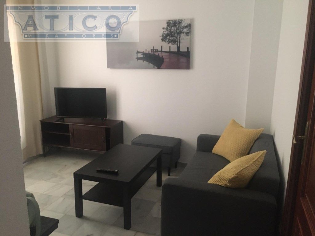 Living room of Flat for sale in  Sevilla Capital