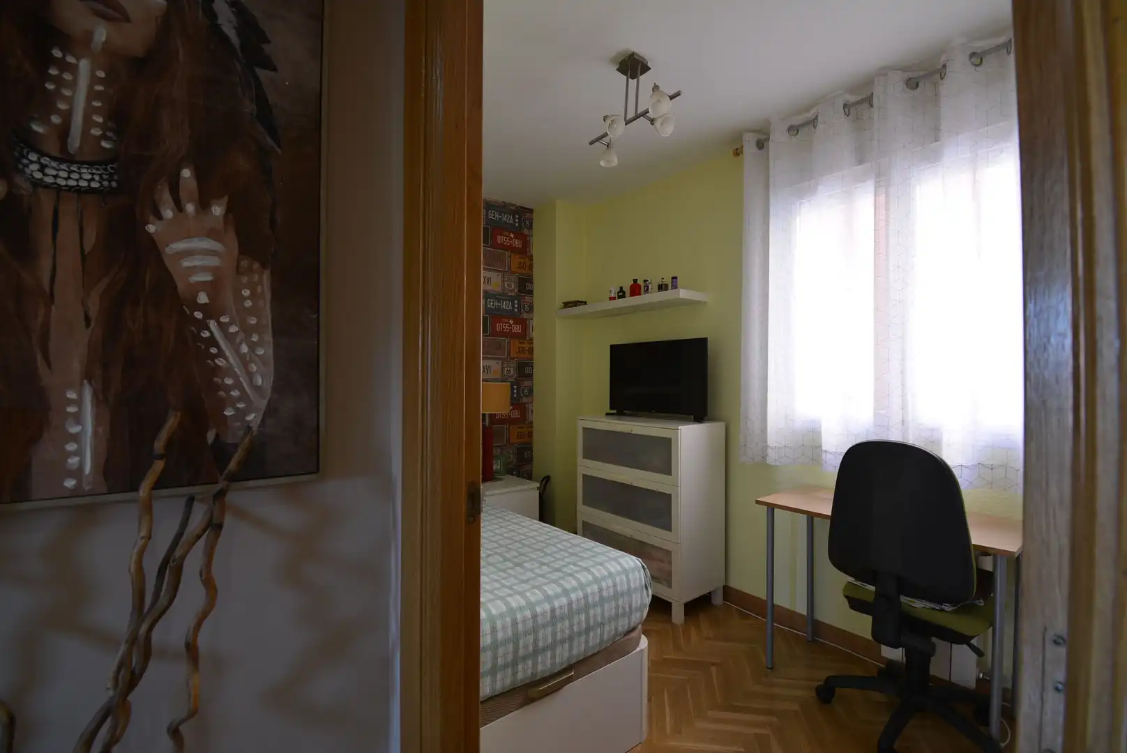 Bedroom of Flat for sale in Fuenlabrada