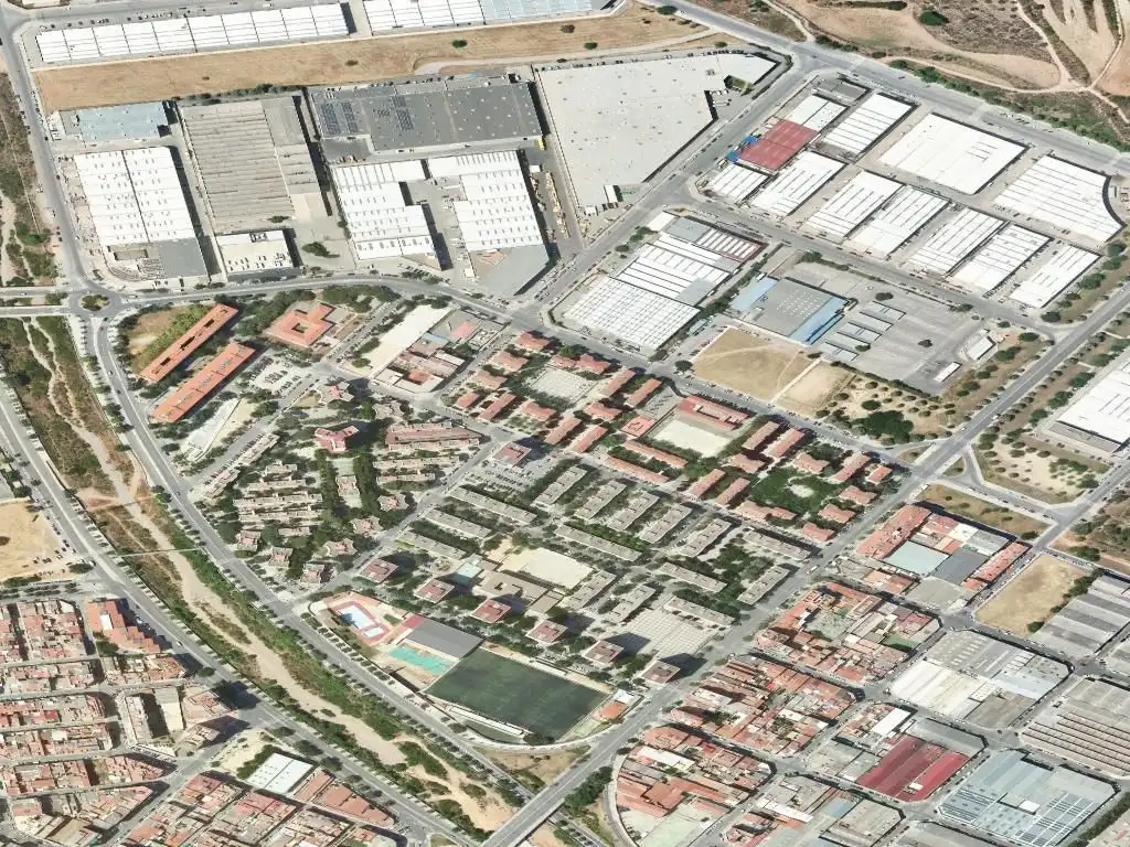 Vista exterior de Pis en venda en Terrassa