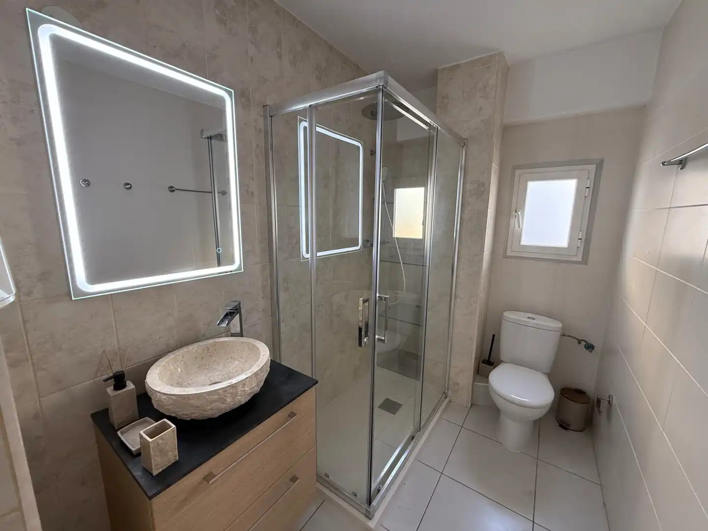 Bany de Apartament de lloguer en Dénia amb Calefacció, Terrassa i Traster
