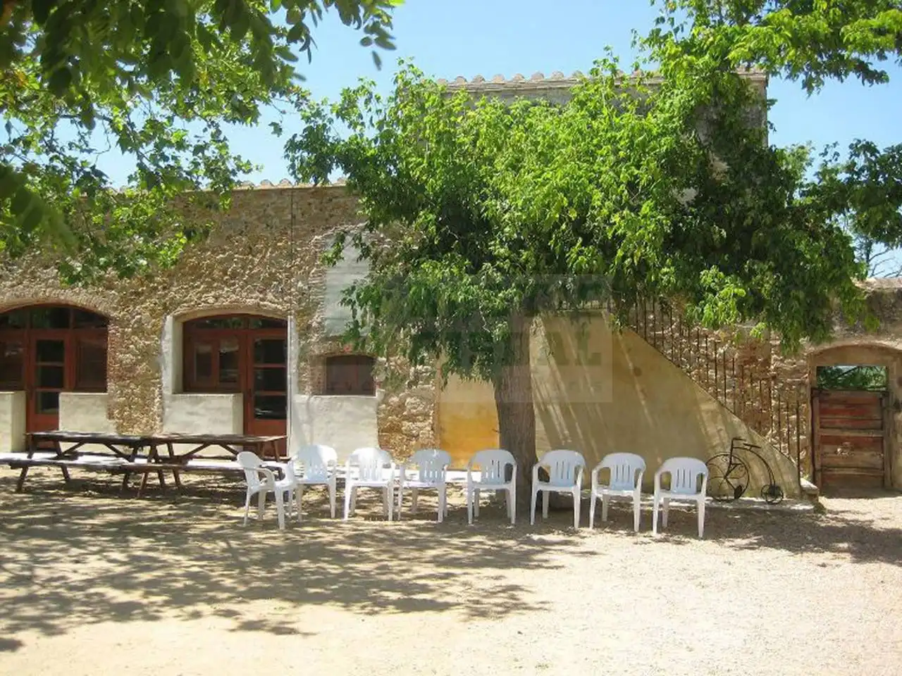 Finca rústica de lloguer en Llagostera amb Calefacció, Jardí privat i Moblat