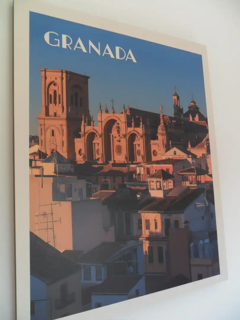 Vista exterior de Pis de lloguer en Granada amb Aire condicionat, Terrassa i Moblat