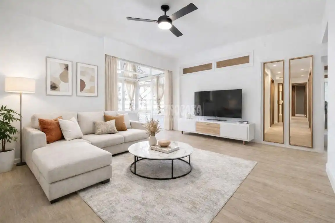 Sala de estar de Piso en venta en Barcelona con Calefacción
