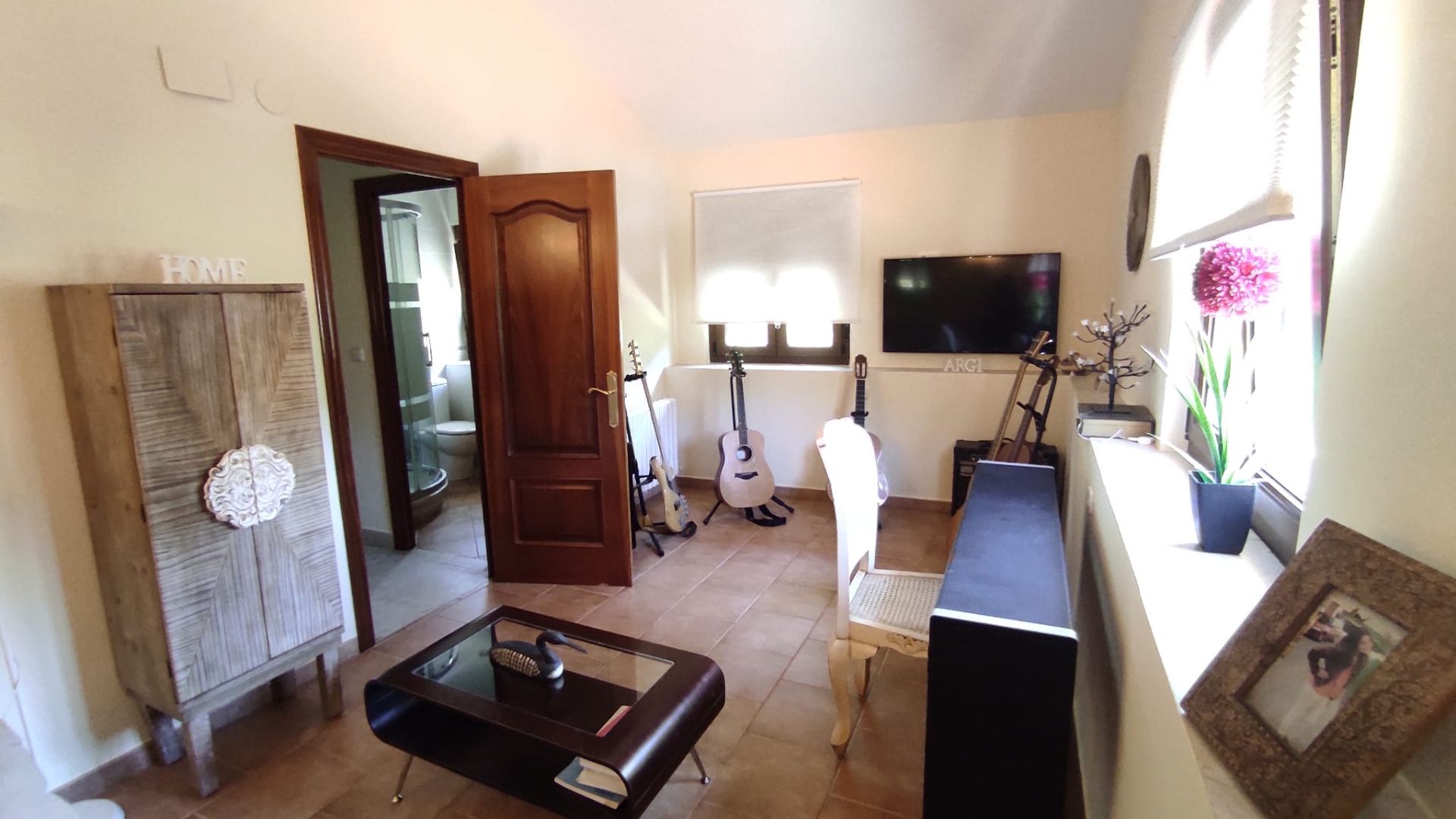 Sala de estar de Casa o chalet en venta en Mendaro con Calefacción y Amueblado