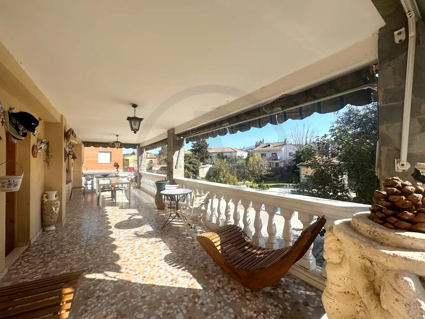Terraza de Casa o chalet en venta en Vacarisses con Aire acondicionado, Calefacción y Jardín privado