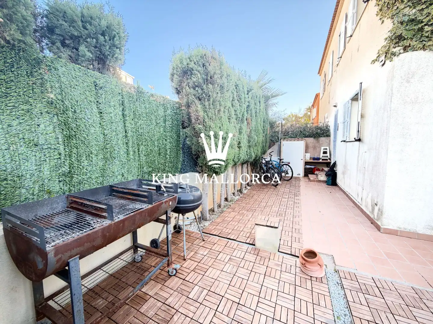 Terrassa de Casa adosada en venda en Llucmajor amb Aire condicionat, Calefacció i Jardí privat
