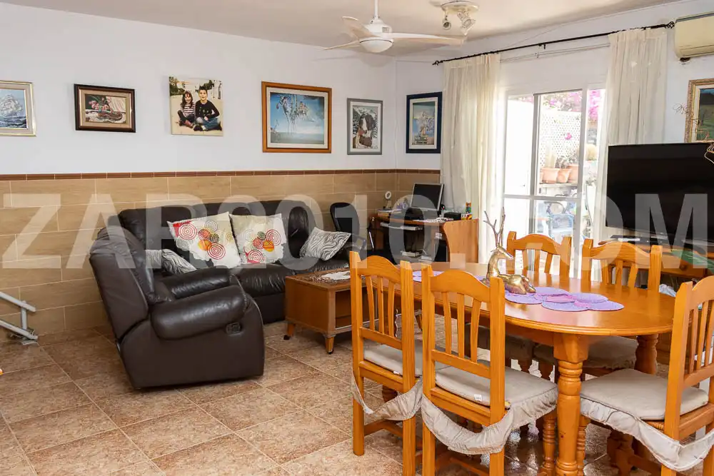 Living room of Detached homes for sale in Vera  with Air Conditioner, Terrace and Furnished