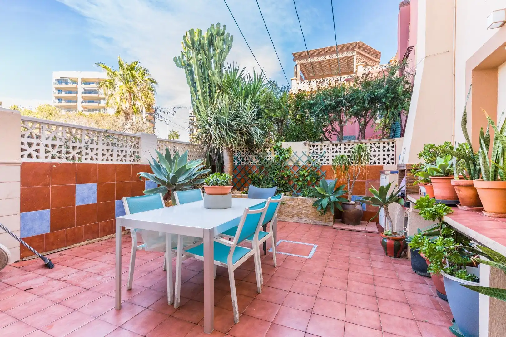 Terraza de Casa o chalet en venta en Almería con Aire acondicionado y Trastero