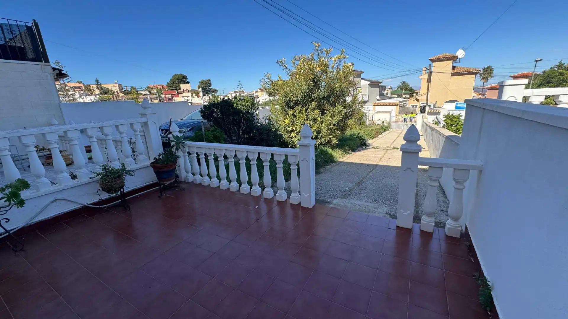 Terrassa de Casa adosada en venda en Torrevieja amb Jardí privat, Terrassa i Moblat