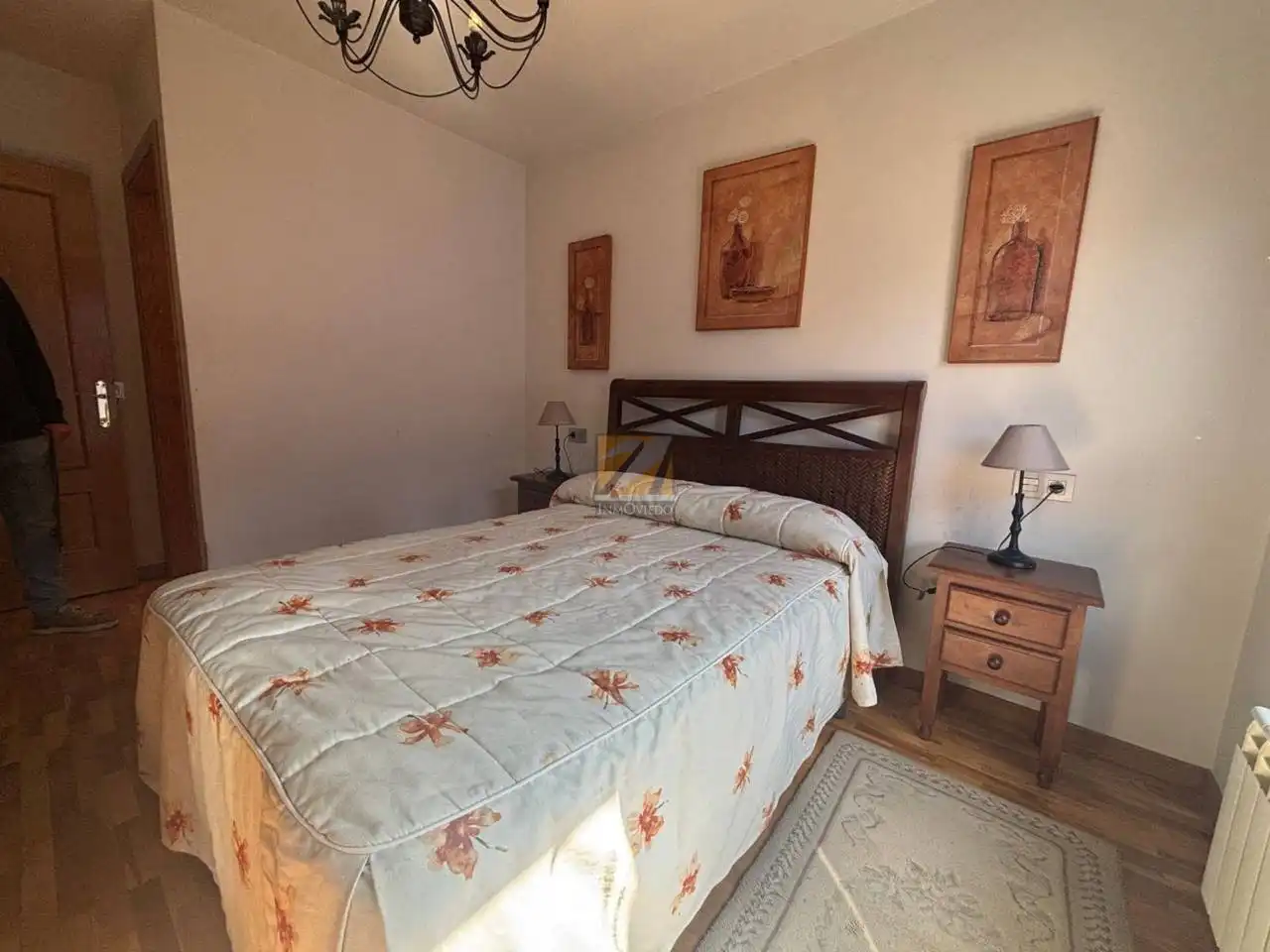 Schlafzimmer von Wohnung zum Verkauf in Gijón  mit Heizung, Abstellraum und Möbliert