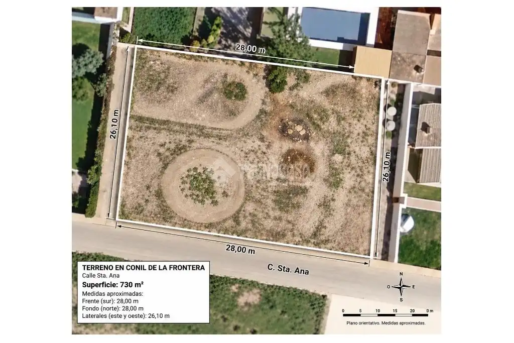 Rural land for sale in Conil