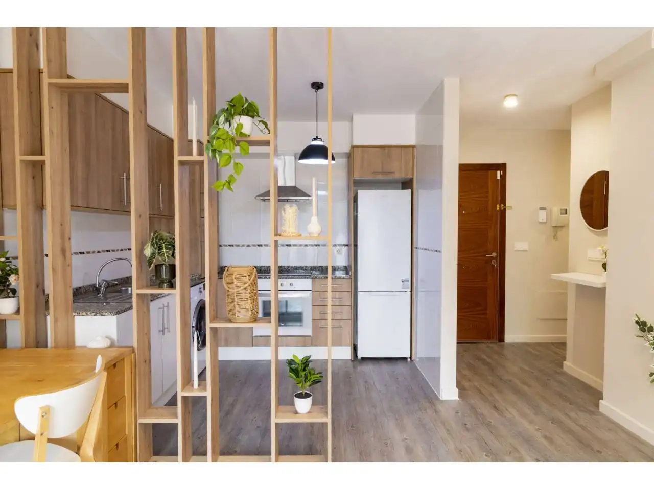 Kitchen of Flat for sale in Teo  with Heating, Terrace and Furnished