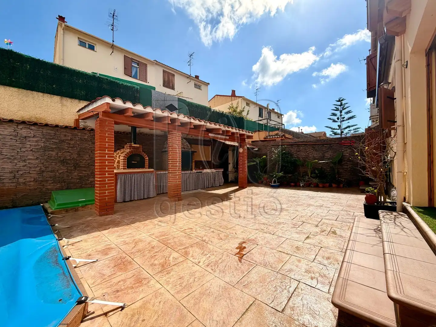Garden of Detached homes for sale in Els Pallaresos  with Air Conditioner, Heating and Private garden