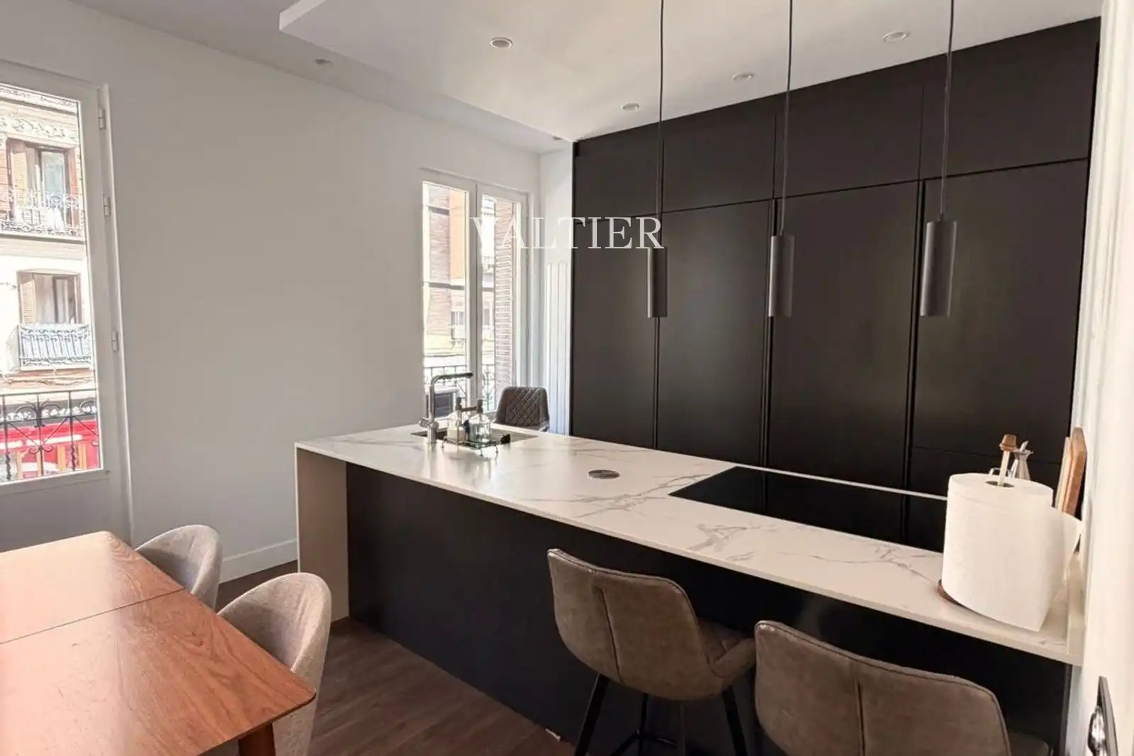 Cocina de Piso de alquiler en Madrid con Aire acondicionado, Terraza y Trastero