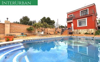 Exterior view of House or chalet for sale in Llíria  with Air Conditioner, Heating and Private garden