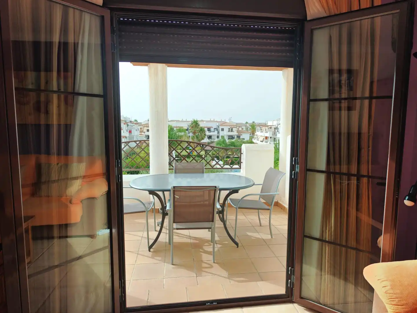 Terraza de Apartamento en venta en Chiclana de la Frontera con Jardín privado, Terraza y Amueblado