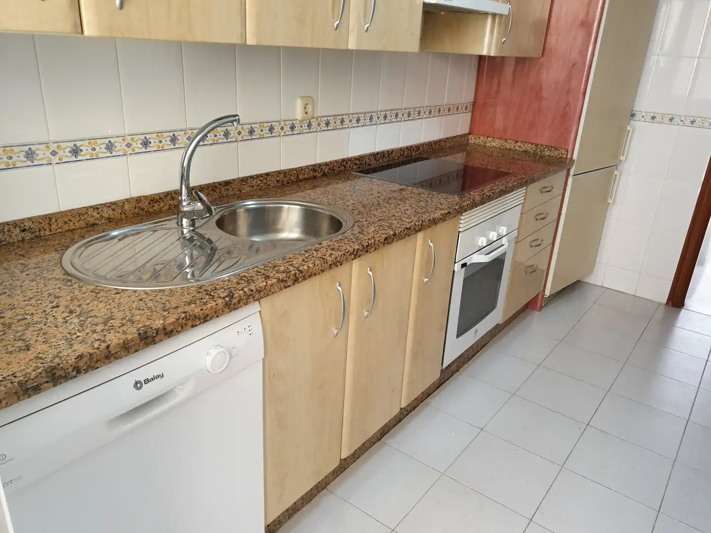 Kitchen of Flat for rent in Málaga  with Air Conditioner, Terrace and Furnished