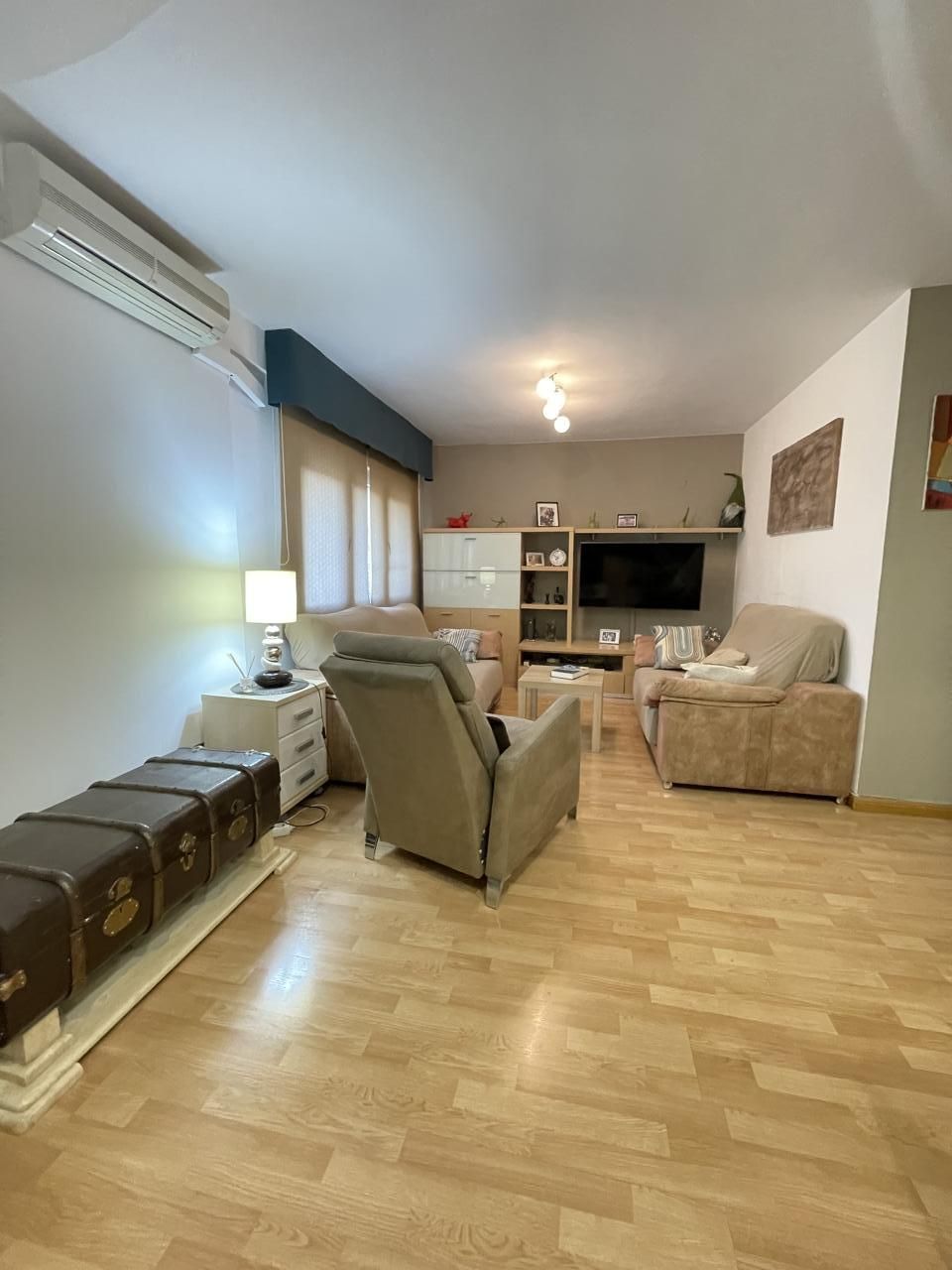 Living room of Flat for sale in  Zaragoza Capital  with Air Conditioner and Heating