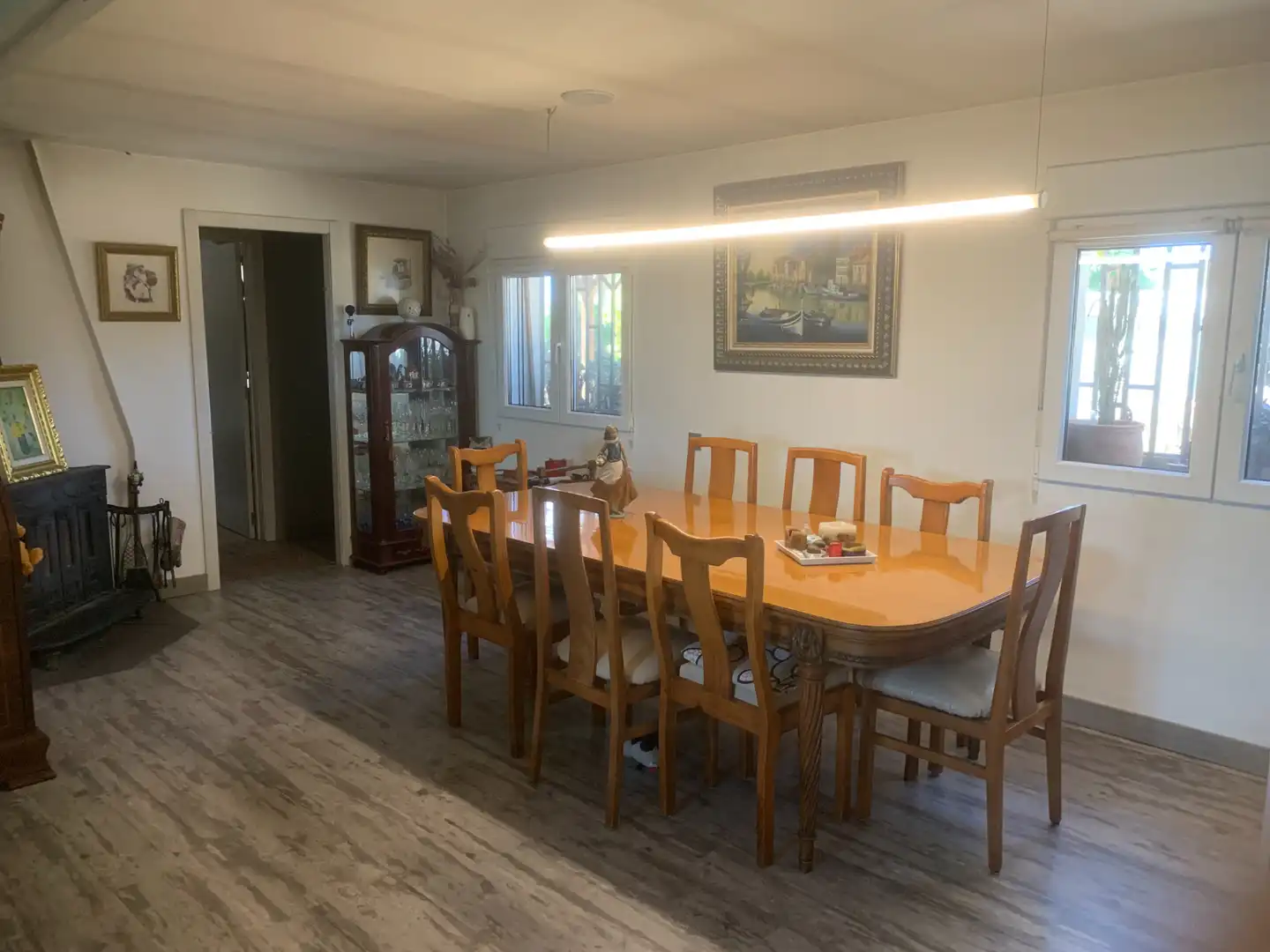 Comedor de Finca rústica en venta en Vallirana con Aire acondicionado, Calefacción y Jardín privado