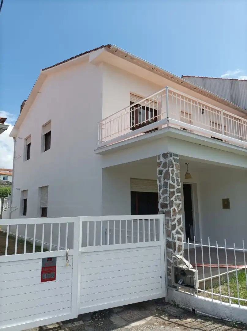 Vista exterior de Casa o chalet en venta en Sanxenxo con Calefacción, Jardín privado y Terraza