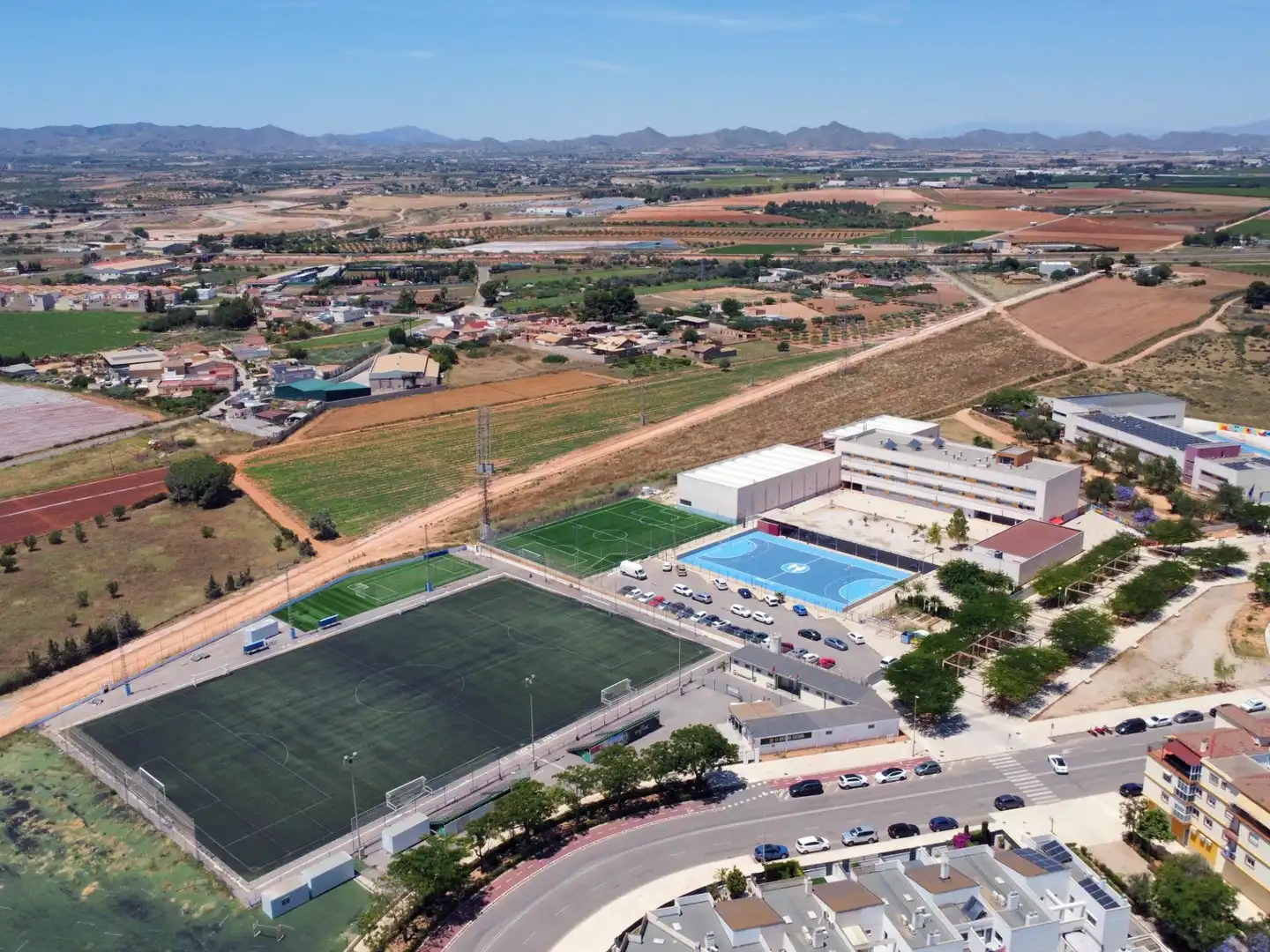 Vista exterior de Casa o chalet en venta en Cartagena con Aire acondicionado, Jardín privado y Terraza