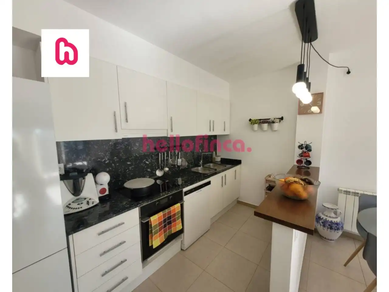 Cocina de Piso en venta en Les Masies de Voltregà con Calefacción, Jardín privado y Terraza