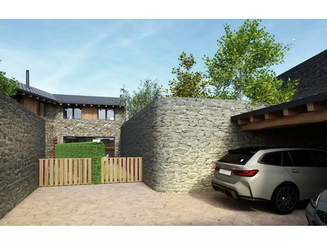 Vista exterior de Casa o xalet en venda en Puigcerdà amb Calefacció, Jardí privat i Parquet