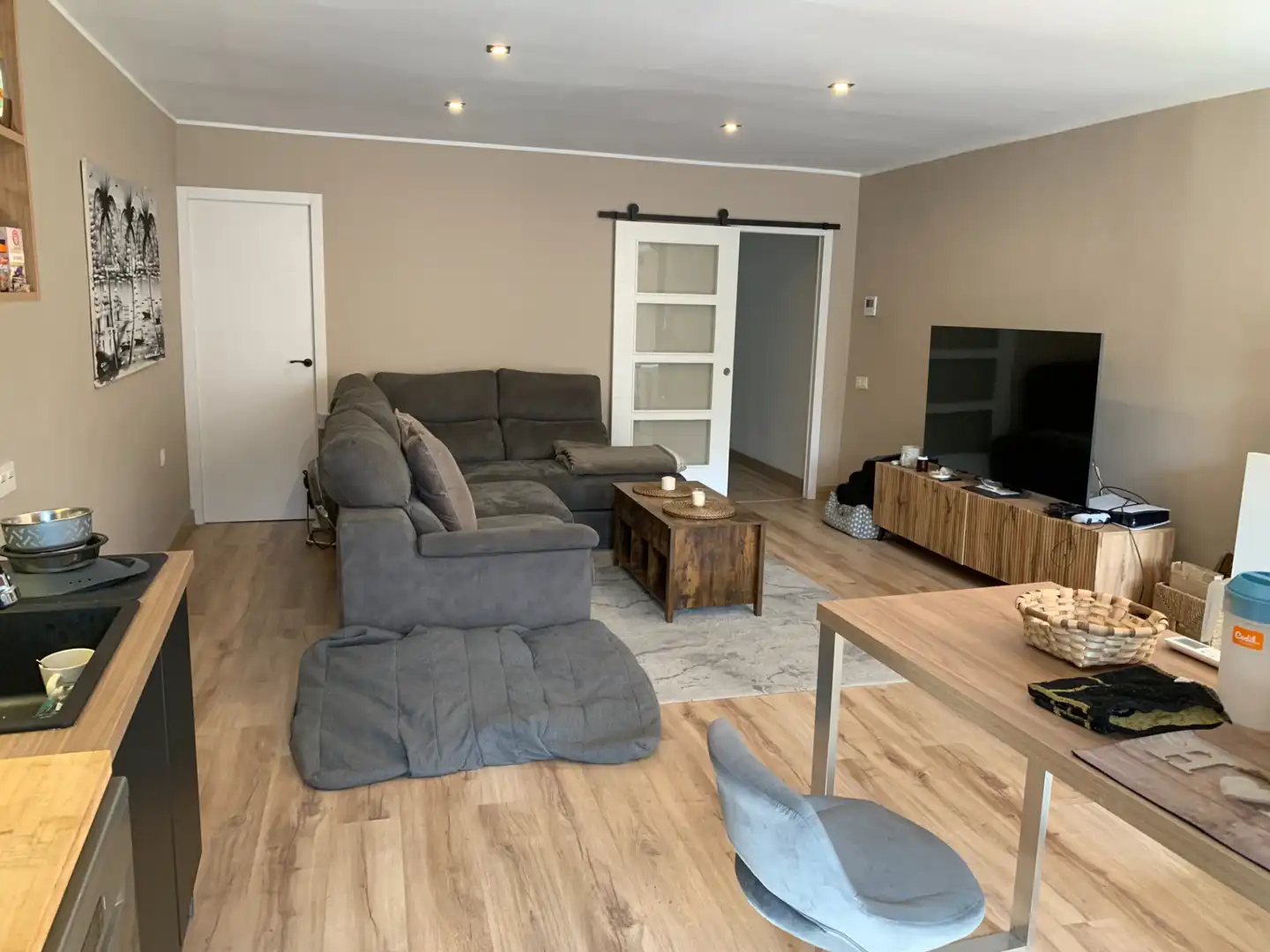 Sala d'estar de Casa o xalet en venda en Vallirana amb Aire condicionat, Calefacció i Jardí privat