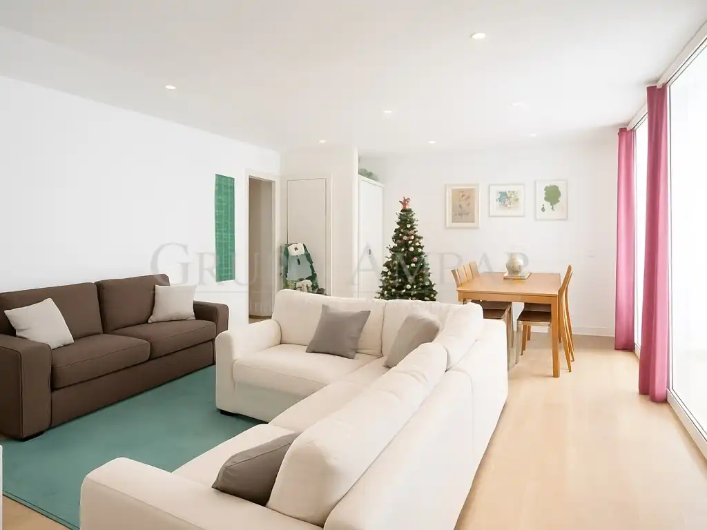 Sala d'estar de Pis en venda en Santa Eulària des Riu